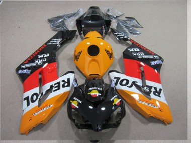 2004-2005 Orange Red Repsol Honda CBR1000RR Moto Fairings UK