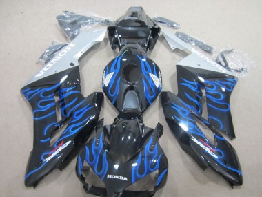 2004-2005 Black Blue Flame Honda CBR1000RR Motorcycle Fairing UK