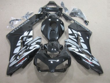 2004-2005 Black Silver Honda CBR1000RR Motorcycle Fairings Kits UK