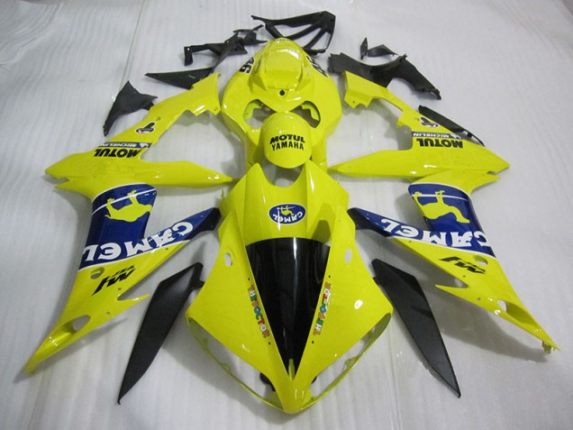 2004-2005 Yellow Camel Honda CBR1000RR Motorbike Fairings UK 2004-2005 Yellow Camel Honda CBR1000RR Motorbike Fairings UK