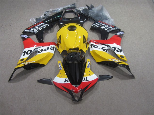 2004-2005 Yellow Repsol Honda CBR1000RR Bike Fairing Kit UK 2004-2005 Yellow Repsol Honda CBR1000RR Bike Fairing Kit UK