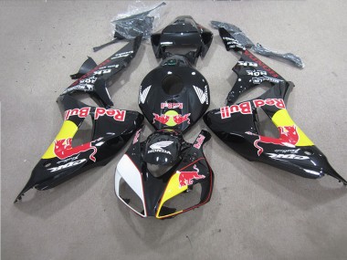 2006-2007 Black Red Bull Honda CBR1000RR Bike Fairings UK