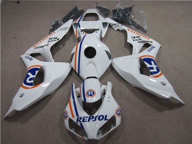 2006-2007 White Blue Repsol Honda CBR1000RR Bike Fairing Kit UK