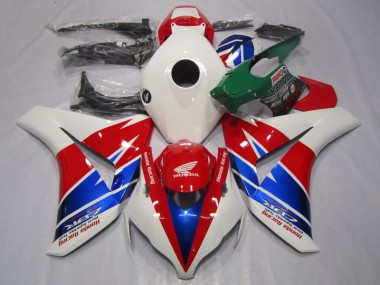 2008-2011 Red White Blue Honda CBR1000RR Motorcycle Fairing UK