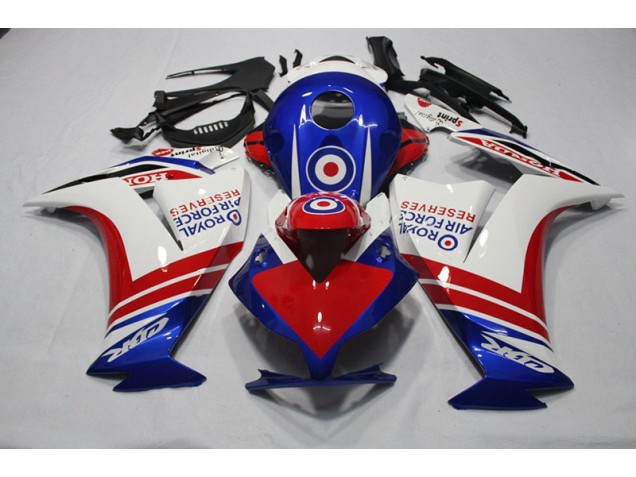 2012-2016 Blue Red Royal Air Force Reserves Honda CBR1000RR Motorcylce Fairings UK 2012-2016 Blue Red Royal Air Force Reserves Honda CBR1000RR Motorcylce Fairings UK