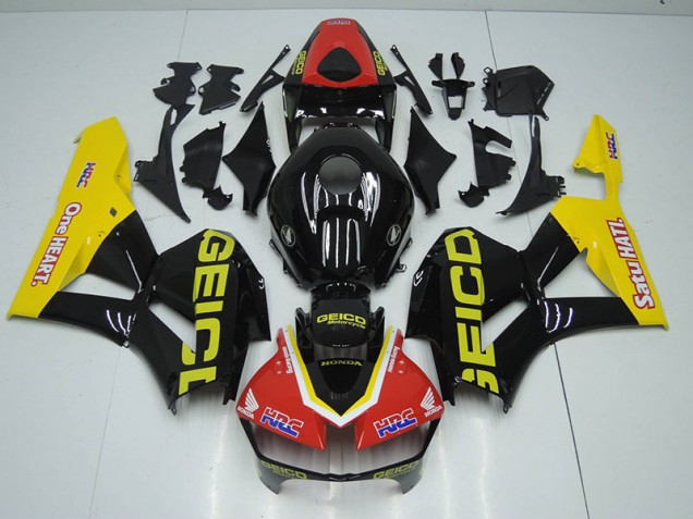 2012-2016 Black Red HRC Honda CBR1000RR Motor Bike Fairings UK 2012-2016 Black Red HRC Honda CBR1000RR Motor Bike Fairings UK