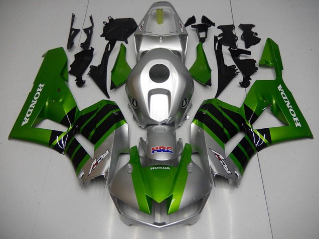 2012-2016 Black Green Silver HRC Honda CBR1000RR Motorbike Fairing Kits UK 2012-2016 Black Green Silver HRC Honda CBR1000RR Motorbike Fairing Kits UK