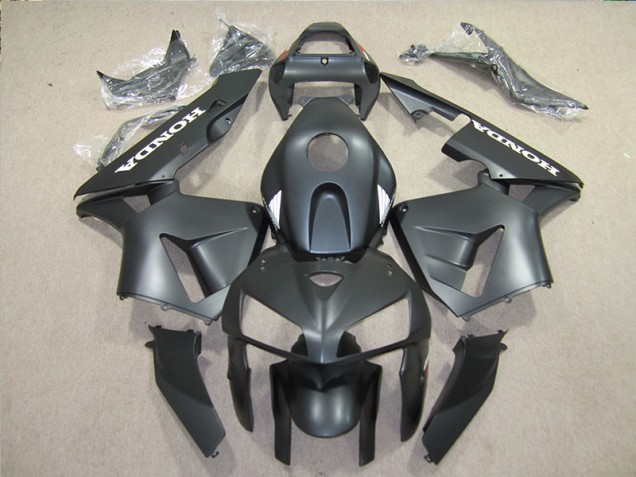 2005-2006 Black Honda CBR600RR Motorcycle Fairings Kit UK 2005-2006 Black Honda CBR600RR Motorcycle Fairings Kit UK