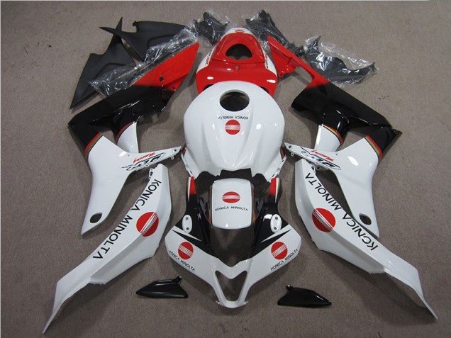 2007-2008 Red White Black Konica Minolta Honda CBR600RR Motor Bike Fairings UK 2007-2008 Red White Black Konica Minolta Honda CBR600RR Motor Bike Fairings UK