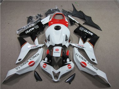 2007-2008 Red White Black Konica Minolta MAPEI Honda CBR600RR Motorcycle Bodywork UK