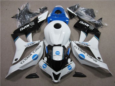2007-2008 Blue White Black Konica Minolta MAPEI Honda CBR600RR Moto Fairings UK