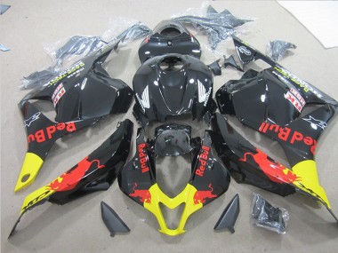2009-2012 Black Yellow Red Bull Honda CBR600RR Motorbike Fairings UK