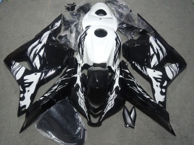 2009-2012 Black White Honda CBR600RR Motorbike Fairing Kits UK