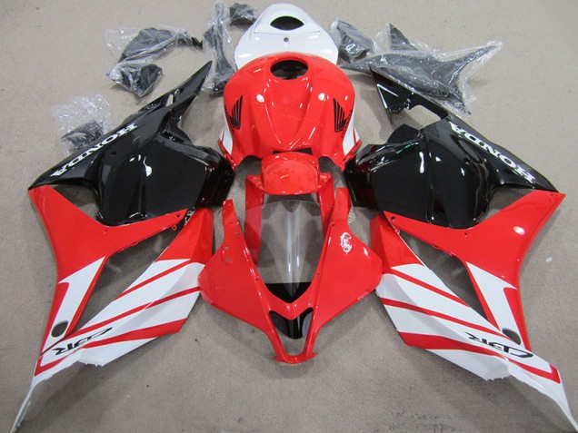 2009-2012 Red Black White Honda CBR600RR Motorcycle Fairings Kit UK