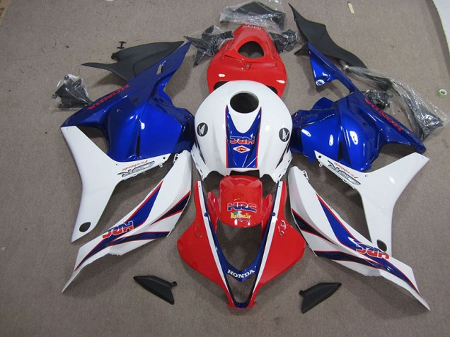 2009-2012 Red White Blue HRC Honda CBR600RR Motorbike Fairing UK