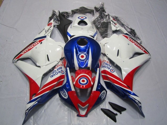 2009-2012 White Blue Red Honda CBR600RR Bike Fairings UK
