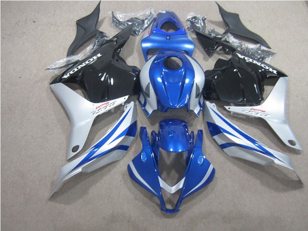 2009-2012 Blue Silver Black Honda CBR600RR Motorbike Fairing UK