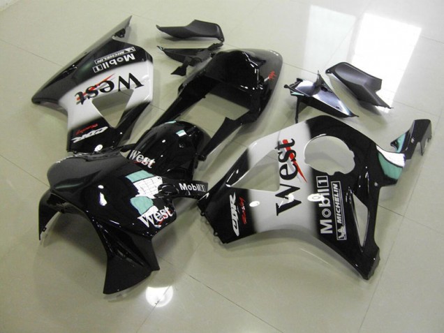 2002-2003 Black West Honda CBR900RR 954 Motorcycle Fairings Kits UK 2002-2003 Black West Honda CBR900RR 954 Motorcycle Fairings Kits UK