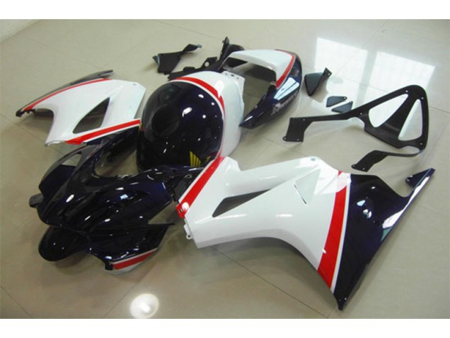 2002-2013 White Blue Honda VFR800 Replacement Motorcycle Fairings UK 2002-2013 White Blue Honda VFR800 Replacement Motorcycle Fairings UK