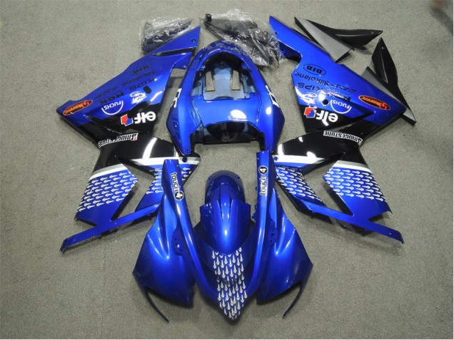 2003-2005 Blue Touch4 Kawasaki ZX10R Motorbike Fairings UK