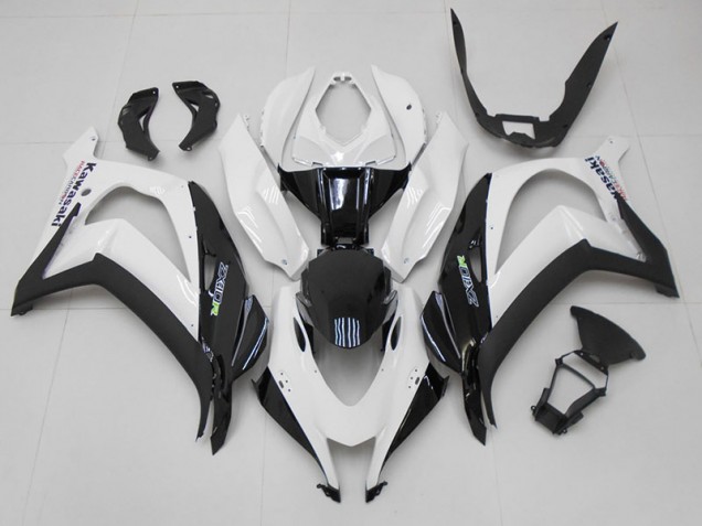 2016-2019 White Black Kawasaki ZX10R Motorcycle Fairing UK 2016-2019 White Black Kawasaki ZX10R Motorcycle Fairing UK
