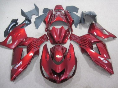 2006-2011 Red White Ninja Decal Kawasaki ZX14R ZZR1400 Bike Fairings UK