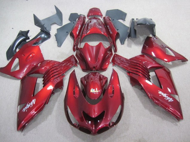 2006-2011 Red White Ninja Decal Kawasaki ZX14R ZZR1400 Bike Fairings UK 2006-2011 Red White Ninja Decal Kawasaki ZX14R ZZR1400 Bike Fairings UK