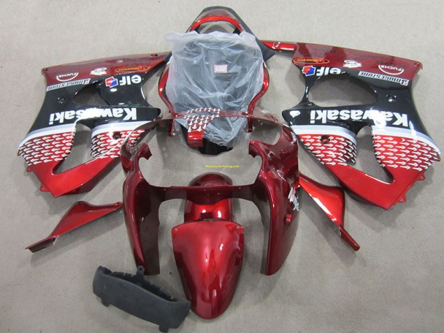 2000-2002 Red Kawasaki ZX6R Bike Fairing UK 2000-2002 Red Kawasaki ZX6R Bike Fairing UK