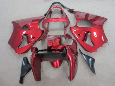 2000-2002 Red Kawasaki ZX6R Motorcyle Fairings UK