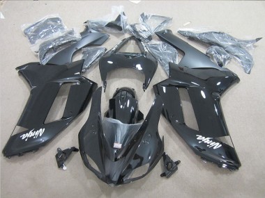 2007-2008 Black Ninja Kawasaki ZX6R Motor Bike Fairings UK