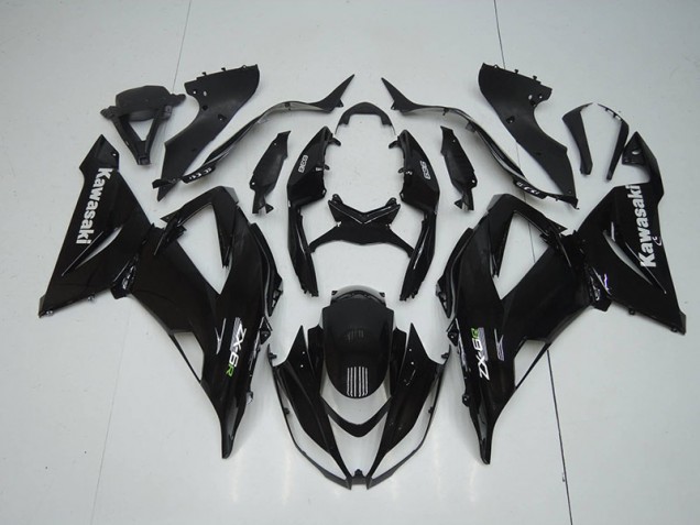 2013-2018 Gloss Black Kawasaki ZX6R Motorcycle Fairing UK 2013-2018 Gloss Black Kawasaki ZX6R Motorcycle Fairing UK
