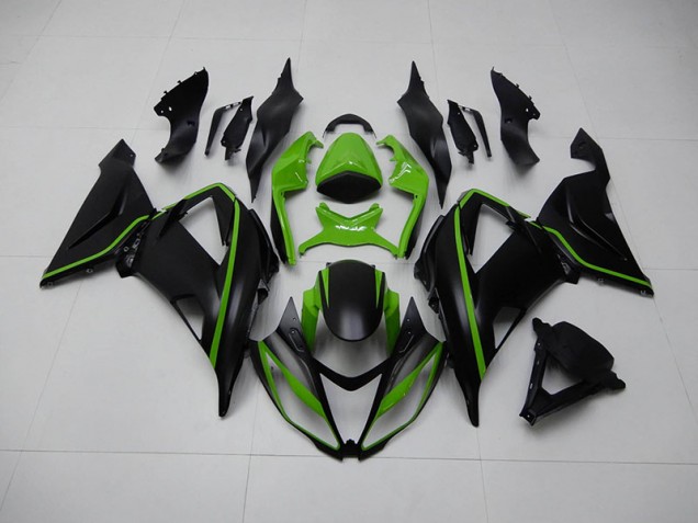 2013-2018 Black Green Kawasaki ZX6R Replacement Motorcycle Fairings UK 2013-2018 Black Green Kawasaki ZX6R Replacement Motorcycle Fairings UK
