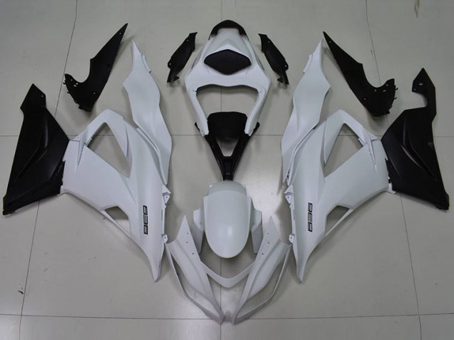 2013-2018 White Black 636 Kawasaki ZX6R Motorbike Fairing Kits UK 2013-2018 White Black 636 Kawasaki ZX6R Motorbike Fairing Kits UK