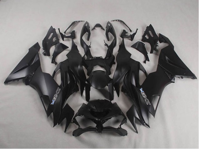 2019-2023 Black Kawasaki ZX6R Replacement Fairings UK 2019-2023 Black Kawasaki ZX6R Replacement Fairings UK