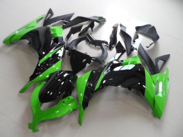 2013-2016 Black Green Kawasaki ZX300R Motorbike Fairing Kits UK 2013-2016 Black Green Kawasaki ZX300R Motorbike Fairing Kits UK