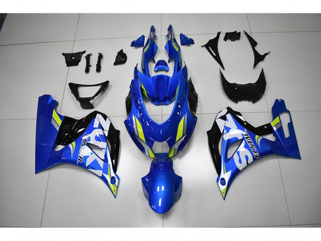 2017-2021 Blue White Decal Suzuki GSXR1000 Motorcycle Bodywork UK