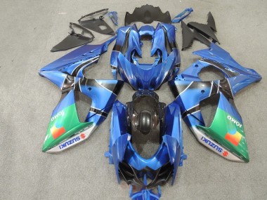 2009-2016 Blue Green JOMO Suzuki GSXR1000 Motorcycle Replacement Fairings UK