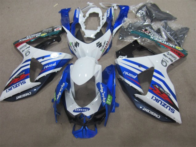 2009-2016 White Blue Samsung Suzuki GSXR1000 Motorbike Fairings UK 2009-2016 White Blue Samsung Suzuki GSXR1000 Motorbike Fairings UK