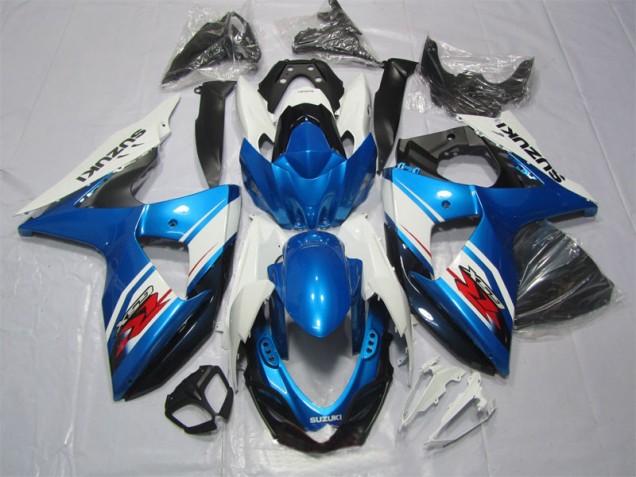 2009-2016 Blue White Suzuki GSXR1000 Replacement Motorcycle Fairings UK 2009-2016 Blue White Suzuki GSXR1000 Replacement Motorcycle Fairings UK