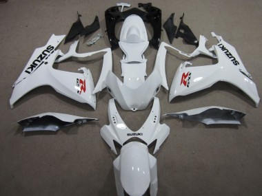 2006-2007 White Suzuki GSXR600 Motorcyle Fairings UK