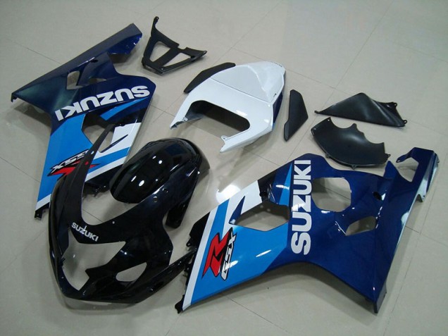 2004-2005 Blue White Suzuki GSXR750 Motorbike Fairing UK