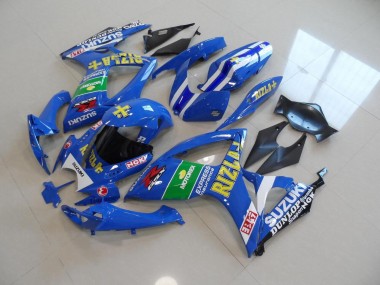 2006-2007 Blue Yellow Rizla Suzuki GSXR750 Replacement Fairings UK