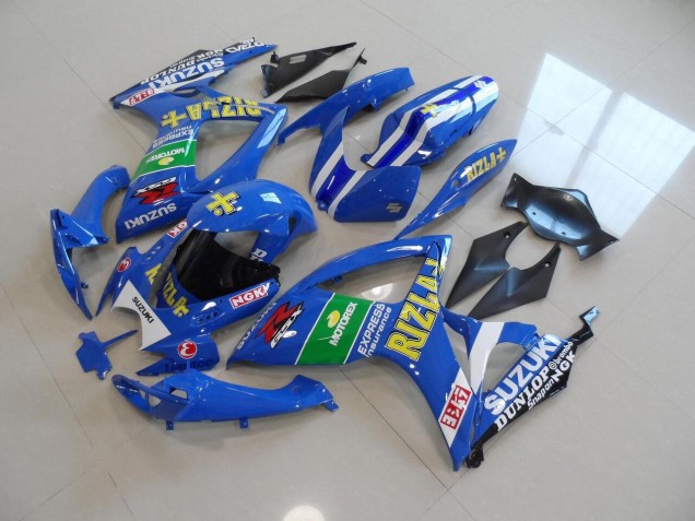 2006-2007 Blue Yellow Rizla Suzuki GSXR750 Replacement Fairings UK 2006-2007 Blue Yellow Rizla Suzuki GSXR750 Replacement Fairings UK