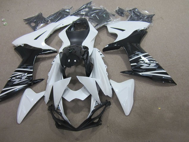 2011-2021 White Black Suzuki GSXR750 Motorcycle Fairing Kit UK
