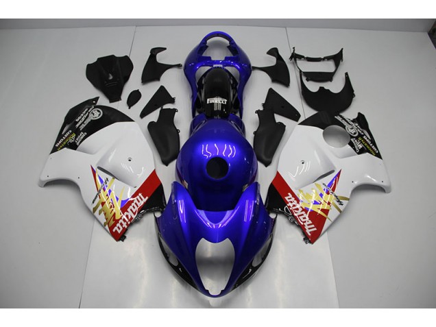 1996-2007 Blue White Suzuki GSXR1300 Hayabusa Motor Bike Fairings UK 1996-2007 Blue White Suzuki GSXR1300 Hayabusa Motor Bike Fairings UK