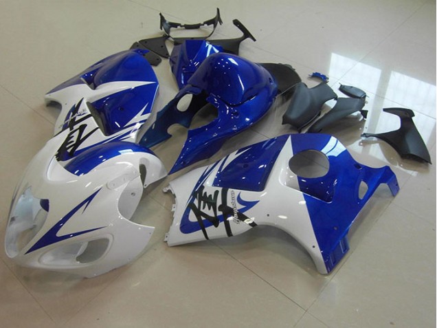 1996-2007 Blue White Suzuki GSXR1300 Hayabusa Moto Fairings UK 1996-2007 Blue White Suzuki GSXR1300 Hayabusa Moto Fairings UK