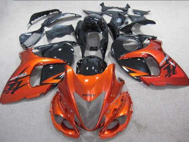 2008-2019 Orange Black Suzuki GSXR1300 Hayabusa Motor Bike Fairings UK