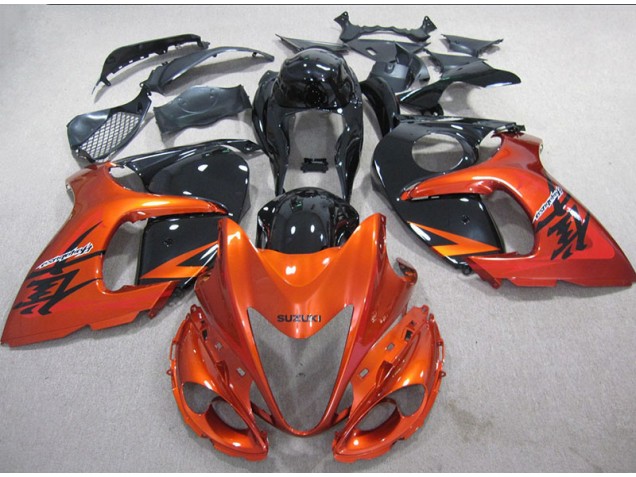 2008-2019 Orange Black Suzuki GSXR1300 Hayabusa Motor Bike Fairings UK
