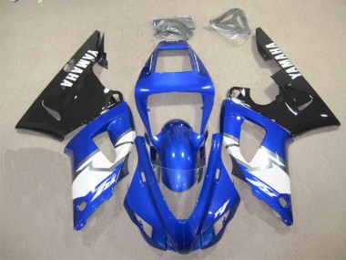 1998-1999 Blue Black White Decal Yamaha YZF R1 Motor Bike Fairings UK