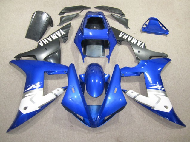 2002-2003 Blue White Yamaha YZF R1 Bike Fairing Kit UK 2002-2003 Blue White Yamaha YZF R1 Bike Fairing Kit UK